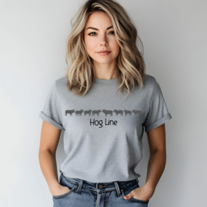 Fun Hog Line Curling T-Shirt
